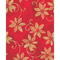 Gift Wrap (24"x100') POINSETTIA SHADOWS